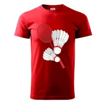 Badminton - pálka a košík