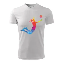 Volejbalista/Volejbalistka splash s míčem