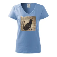 Egyptské hieroglyfy kočka