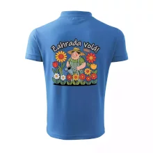 Zahrada volá - zahradník a slunečnice