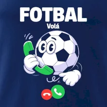 Karikatura fotbal volá