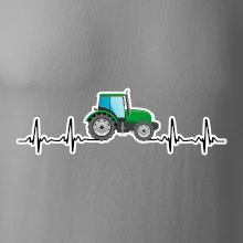 Traktor barevný ekg