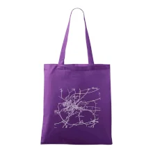 Mapy měst černobílé Slaný