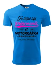 Je těžké být princezna - motorkářka