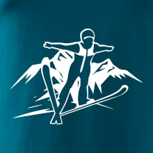 Letící skokan bílý