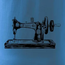 Šicí stroj - starý kreslený