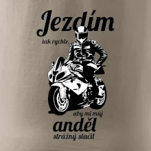 Silniční motorka - jezdím tak rychle, aby mi můj anděl strážný stačil