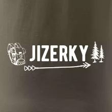 Jizerky nápis