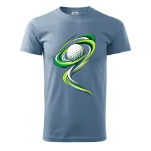 Golfový míček zelená dynamika
