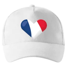 Francouzská vlajka srdce