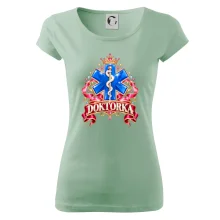 Doktorka - stuhy a kříž