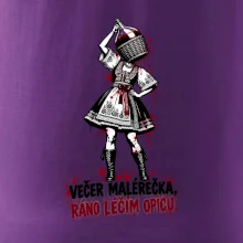 Streetart - Večer malérečka, ráno léčím opicu