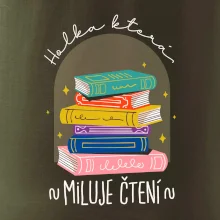 Holka, která miluje čtení