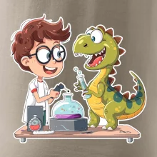 Chemik a dinosaurus - kluk