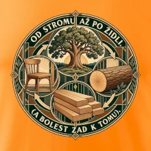 Od stromu až po dřevěnou židli