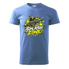 Neonový zásah splash zone paintball