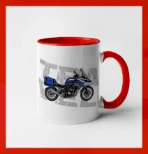 Cestovní enduro modré