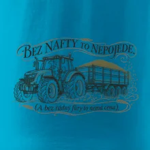 Bez nafty to nepojede traktor s vlekem