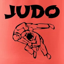 Judo nápis + postavy