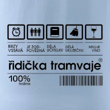 Čárový kód Řidič tramvaje