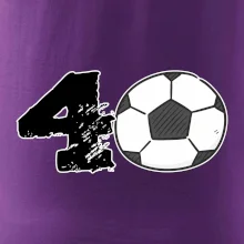 Fotbal kulaté narozeniny 40