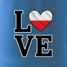 Love Polská vlajka