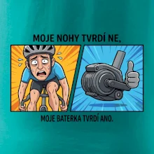 Moje nohy tvrdí NE, moje baterka tvrdí ANO