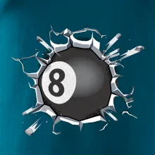 Kulečníková koule v triku