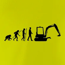 Evoluce bagr malý Evoluce bagr malý