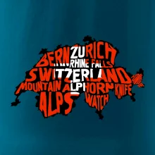 Mapy - názvy měst - Švýcarsko