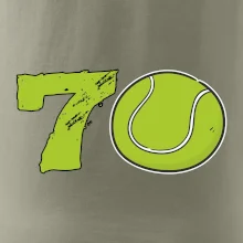 Tenis kulaté narozeniny 70