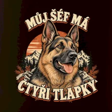 Můj šéf má čtyři tlapky - německý ovčák