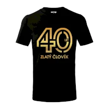 40 let zlatý člověk