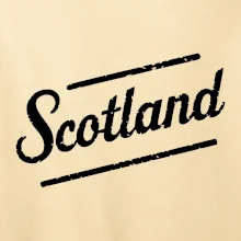 Scotland Vintage nápis