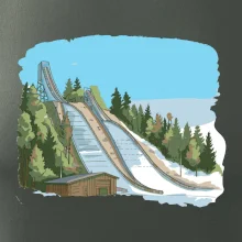 Obrázek skokanských můstků