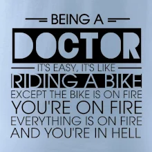 Being a doctor - bike