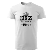 Kings are born in vlastní ročník