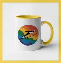 Skokan na lyžích v kruhu