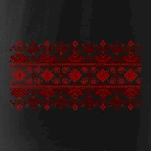 Ukrajinský vzor - červený