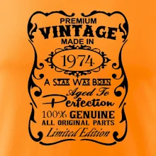 Vintage Etiketa - 1974