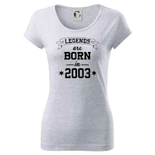 Legends are born in 2003