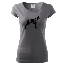 Boxer nápis v těle Boxer nápis v těle