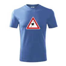 Dopravní značka - Pozor pštros