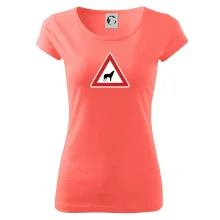 Dopravní značka - Pozor vlk