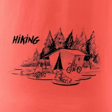 Hiking - obrázek kreslený