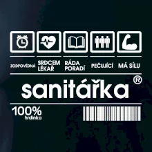 Čárový kód sanitářka