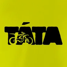 Táta nápis - motorka enduro