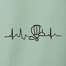 EKG létání balonem