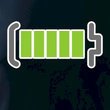 Rodinná trika - baterie táta - dítě