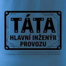 Táta hlavní inženýr provozu